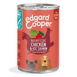 Edgard Cooper Våtfoder Suckulent Kyckling & Kalkon 400g